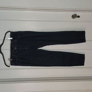 Dark wash denim jeans